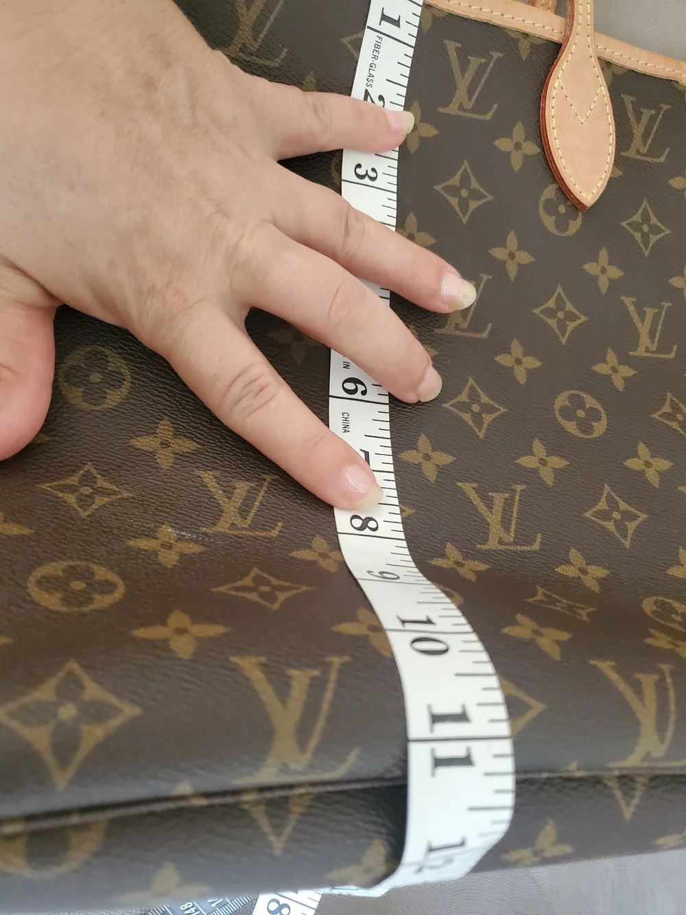Louis Vuitton Monogram Canvas Brown Tote Bag